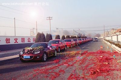 愛在馬自達婚慶車隊 打造專屬您的浪漫婚車空間